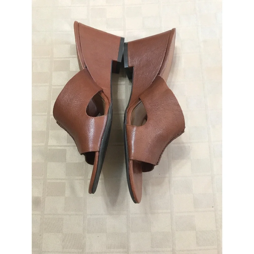 Etienne Aigner slip on sandals 3.25